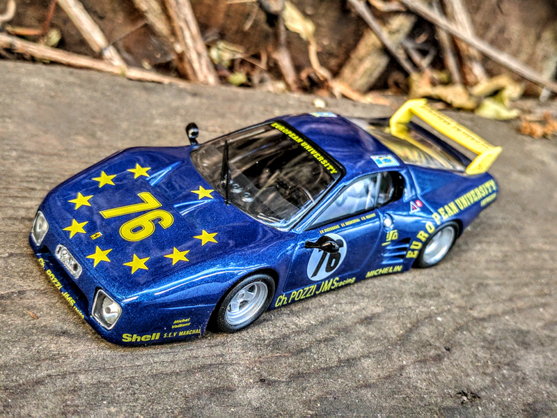 Illustration for article titled Ferrari's Blue Whale Boxer: Pozzi 512BB/LM, Le Mans 1980